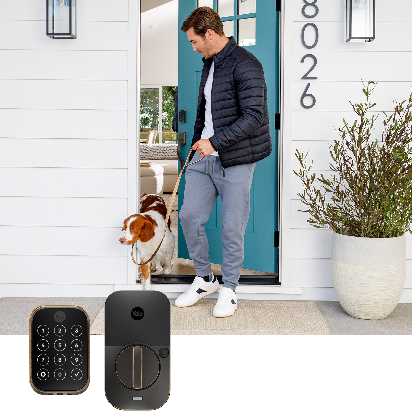 Yale Assure Lock 2 Key-Free Touchscreen with Wi-Fi in Oil Rubbed Bronze